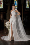 Load image into Gallery viewer, Ivory Romantic Bridal Gown with Ceremony Style, Wedding Dress for Formal Ceremony