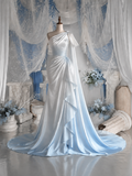 Load image into Gallery viewer, Ilona Off Shoulder Wedding Dress, Modern Corset Bridal Gown with Sculpted Fit image 4