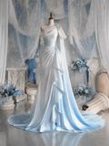 Load image into Gallery viewer, Ilona Off Shoulder Wedding Dress, Modern Corset Bridal Gown with Sculpted Fit image 5