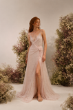 Load image into Gallery viewer, Ivana Boho Wedding Dress, Ethereal Bridal Gown for Outdoor Ceremony image 2