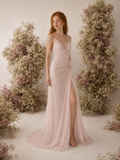Load image into Gallery viewer, Ivana Boho Wedding Dress, Ethereal Bridal Gown for Outdoor Ceremony image 3