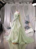 Load image into Gallery viewer, Ivana Off Shoulder Wedding Dress, Modern Corset Bridal Gown with Sculpted Fit image 4