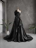 Load image into Gallery viewer, Jacqueline Long Sleeve Wedding Dress, Modest Bridal Gown with Elegant Train image 3