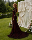 Load image into Gallery viewer, Jessamine Cape Wedding Dress, Statement Bridal Gown with Dramatic Draped Detail image 3