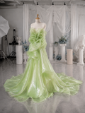 Load image into Gallery viewer, Kira Boho Wedding Dress, Ethereal Bridal Gown for Outdoor Ceremony image 4