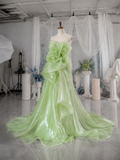 Load image into Gallery viewer, Kira Boho Wedding Dress, Ethereal Bridal Gown for Outdoor Ceremony image 5