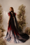 Load image into Gallery viewer, Lavinia Romantic Lace Wedding Dress, Elegant A-Line Bridal Gown with Soft Train image 2