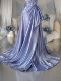 Load image into Gallery viewer, Lisette Cape Wedding Dress, Statement Bridal Gown with Dramatic Draped Detail image 2