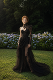 Load image into Gallery viewer, Magnolia Off Shoulder Wedding Dress, Modern Corset Bridal Gown with Sculpted Fit image 1