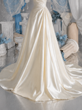 Load image into Gallery viewer, Nerissa Romantic Lace Wedding Dress, Elegant A-Line Bridal Gown with Soft Train image 2