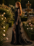Load image into Gallery viewer, Nicolette Long Sleeve Wedding Dress, Modest Bridal Gown with Elegant Train image 3