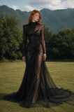 Load image into Gallery viewer, Octavia Boho Wedding Dress, Ethereal Bridal Gown for Outdoor Ceremony image 1
