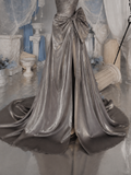 Load image into Gallery viewer, Primrose Long Sleeve Wedding Dress, Modest Bridal Gown with Elegant Train image 2