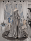 Load image into Gallery viewer, Primrose Long Sleeve Wedding Dress, Modest Bridal Gown with Elegant Train image 7