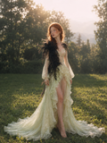 Load image into Gallery viewer, Romilly Minimalist Satin Wedding Dress, Sleek Sheath Bridal Gown with Train image 5