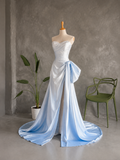 Load image into Gallery viewer, Sabrina Cape Wedding Dress, Statement Bridal Gown with Dramatic Draped Detail image 5