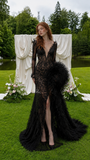 Load image into Gallery viewer, Sienna Romantic Lace Wedding Dress, Elegant A-Line Bridal Gown with Soft Train image 1