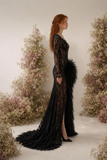 Load image into Gallery viewer, Sienna Romantic Lace Wedding Dress, Elegant A-Line Bridal Gown with Soft Train image 3