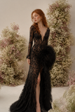 Load image into Gallery viewer, Sienna Romantic Lace Wedding Dress, Elegant A-Line Bridal Gown with Soft Train image 5