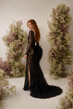 Load image into Gallery viewer, Sienna Romantic Lace Wedding Dress, Elegant A-Line Bridal Gown with Soft Train image 6