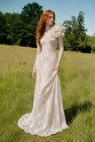 Load image into Gallery viewer, Tallulah Off Shoulder Wedding Dress, Modern Corset Bridal Gown with Sculpted Fit image 1