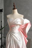 Load image into Gallery viewer, Thea Cape Wedding Dress, Statement Bridal Gown with Dramatic Draped Detail image 1