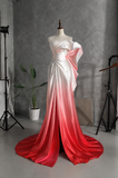 Load image into Gallery viewer, Thea Cape Wedding Dress, Statement Bridal Gown with Dramatic Draped Detail image 3