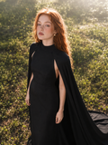 Load image into Gallery viewer, Ulyana Long Sleeve Wedding Dress, Modest Bridal Gown with Elegant Train image 5
