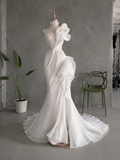 Load image into Gallery viewer, Ulyana Romantic Lace Wedding Dress, Elegant A-Line Bridal Gown with Soft Train image 5
