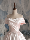 Load image into Gallery viewer, Vera Romantic Lace Wedding Dress, Elegant A-Line Bridal Gown with Soft Train image 1