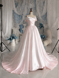 Load image into Gallery viewer, Vera Romantic Lace Wedding Dress, Elegant A-Line Bridal Gown with Soft Train image 4