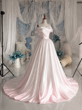 Load image into Gallery viewer, Vera Romantic Lace Wedding Dress, Elegant A-Line Bridal Gown with Soft Train image 5