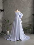 Load image into Gallery viewer, Willa Off Shoulder Wedding Dress, Modern Corset Bridal Gown with Sculpted Fit image 3