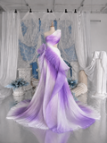 Load image into Gallery viewer, Winslet Long Sleeve Wedding Dress, Modest Bridal Gown with Elegant Train image 6