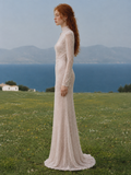 Load image into Gallery viewer, Xanthe Cape Wedding Dress, Statement Bridal Gown with Dramatic Draped Detail image 4