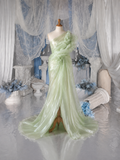 Load image into Gallery viewer, Yvette Boho Wedding Dress, Ethereal Bridal Gown for Outdoor Ceremony image 3