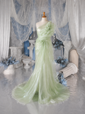 Load image into Gallery viewer, Yvette Boho Wedding Dress, Ethereal Bridal Gown for Outdoor Ceremony image 5