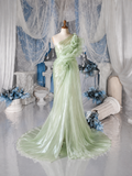 Load image into Gallery viewer, Yvette Boho Wedding Dress, Ethereal Bridal Gown for Outdoor Ceremony image 7