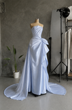 Load image into Gallery viewer, Zara Cape Wedding Dress, Statement Bridal Gown with Dramatic Draped Detail image 5